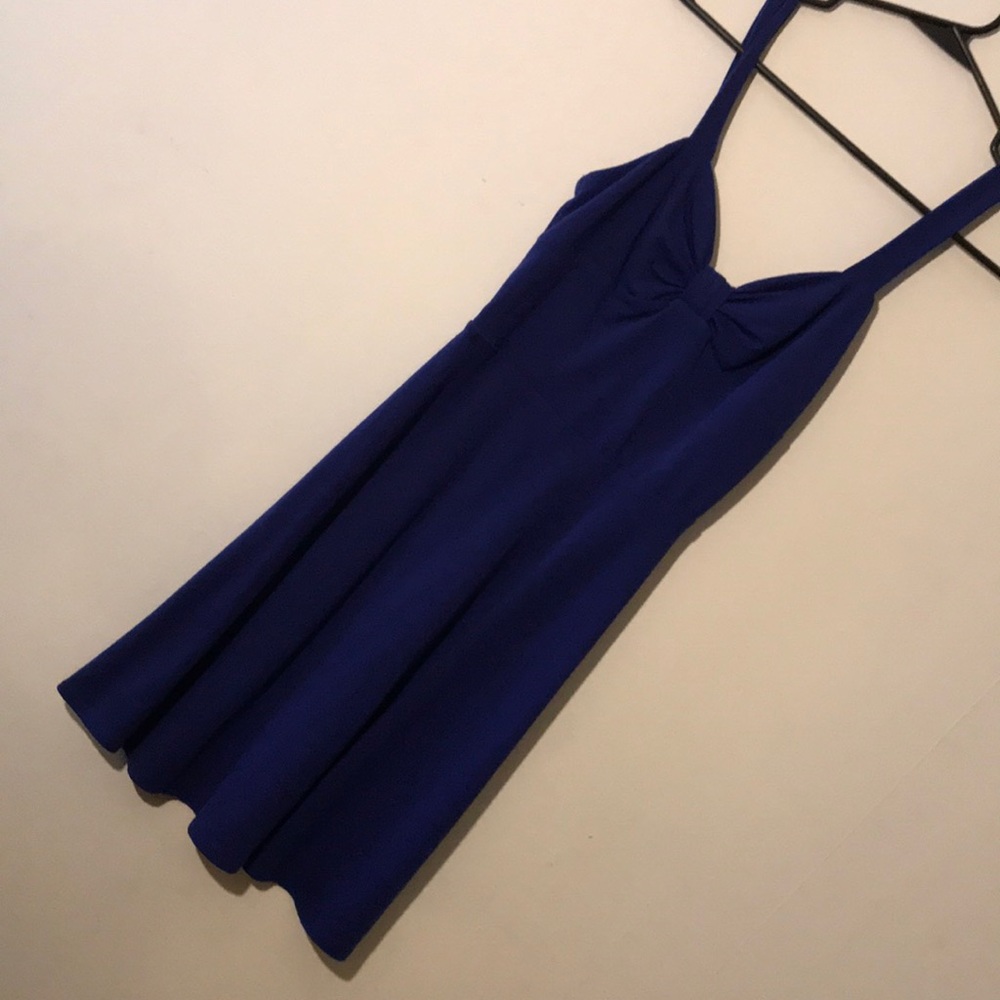 Blue dress